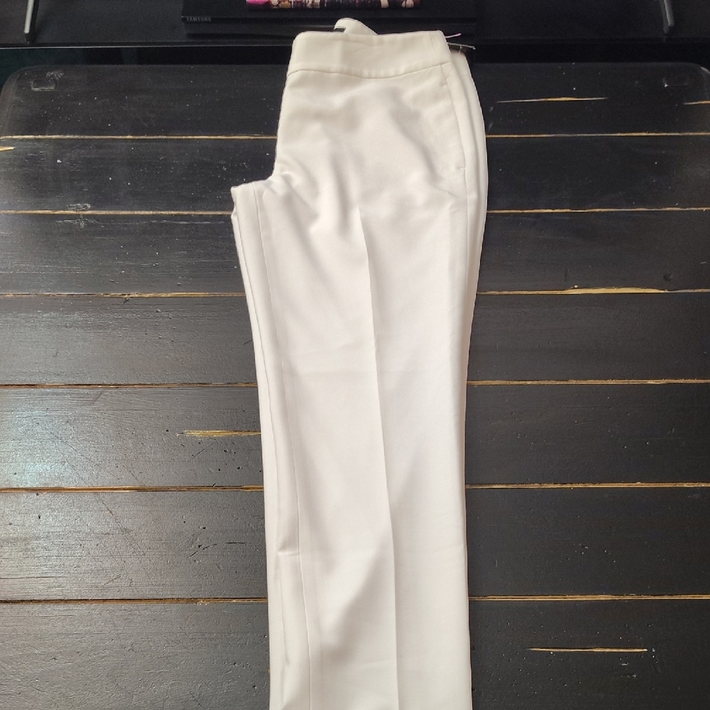 Black Label Crisp White Trousers - Picture 4 of 14